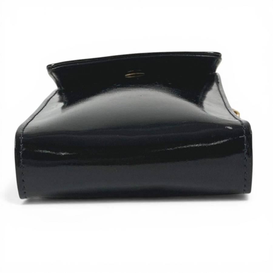 CHANEL シャネル CC ココマーク ロゴ 携帯ポーチ カバン チェーンバッグ 斜め掛け ポシェット ヴィンテージ ショルダーバッグ ブラック ユニセックス【中古】 | CHANEL | 06