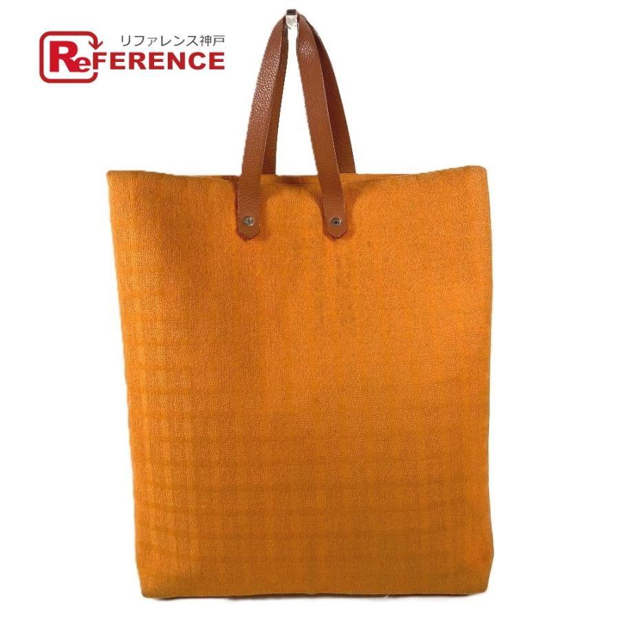 HERMES エルメス アメダバ ディアゴ GM アメダバディアゴGM カバン 縦型 トートバッグ ショルダーバッグ オレンジ ユニセックス【中古】 | HERMES