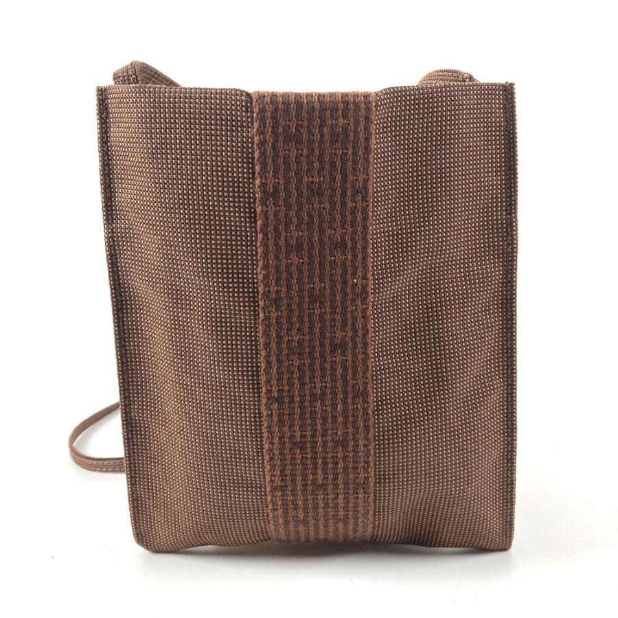 HERMES エルメス ポシェット カバン バッグ 斜め掛け ポシェット エールライン ショルダーバッグ ブラウン ユニセックス【中古】 | HERMES | 01