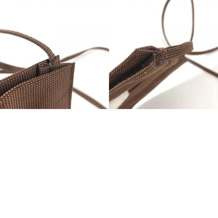 HERMES エルメス ポシェット カバン バッグ 斜め掛け ポシェット エールライン ショルダーバッグ ブラウン ユニセックス【中古】 | HERMES | 09