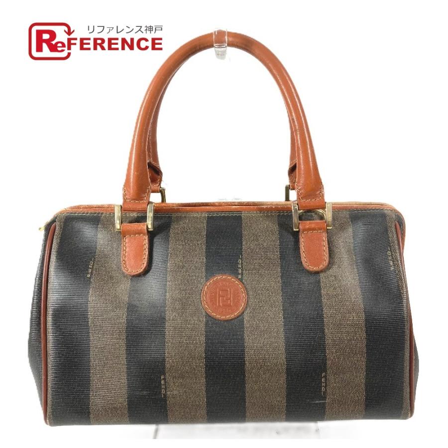 FENDI フェンディ ペカン カバン ミニボストンバッグ ヴィンテージ ハンドバッグ カーキ ユニセックス【中古】 | FENDI