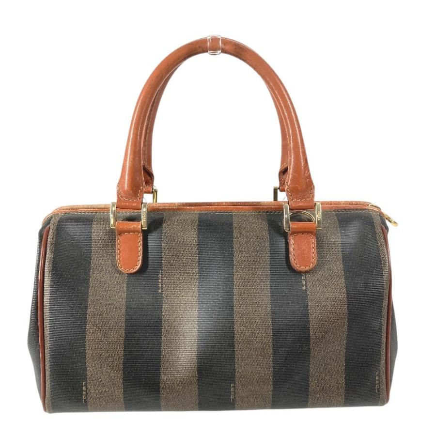 FENDI フェンディ ペカン カバン ミニボストンバッグ ヴィンテージ ハンドバッグ カーキ ユニセックス【中古】 | FENDI | 01