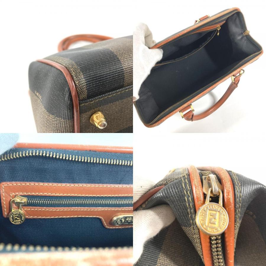 FENDI フェンディ ペカン カバン ミニボストンバッグ ヴィンテージ ハンドバッグ カーキ ユニセックス【中古】 | FENDI | 08