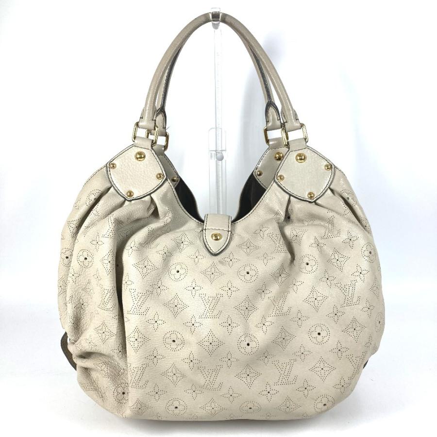 LOUIS VUITTON ルイヴィトン M93059 XL ハンドバッグ 肩掛け カバン モノグラムマヒナ ショルダーバッグ ラン ホワイト レディース【中古】 | LOUIS VUITTON | 01
