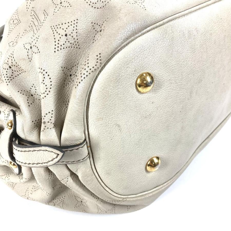 LOUIS VUITTON ルイヴィトン M93059 XL ハンドバッグ 肩掛け カバン モノグラムマヒナ ショルダーバッグ ラン ホワイト レディース【中古】 | LOUIS VUITTON | 06