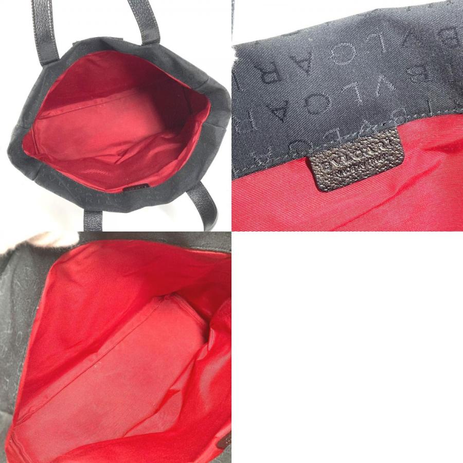 BVLGARI ブルガリ ロゴマニア カバン トートバッグ ショルダーバッグ ブラック ユニセックス【中古】 | BVLGARI | 09