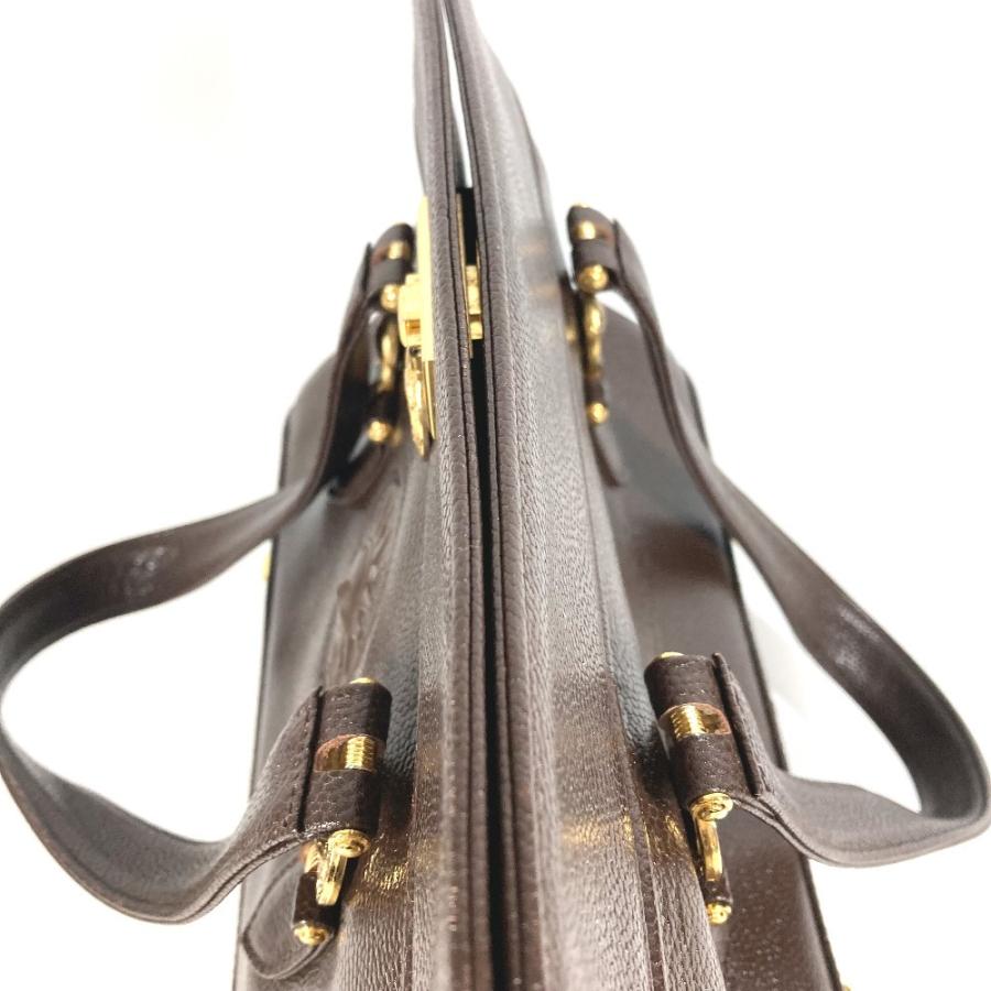 VERSACE ヴェルサーチ サンバースト カバン ２段 バニティ BOX ボックス バニティバッグ ヴィンテージ ハンドバッグ ブラウン【中古】 |  | 05