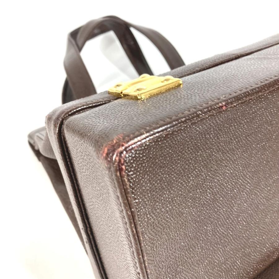VERSACE ヴェルサーチ サンバースト カバン ２段 バニティ BOX ボックス バニティバッグ ヴィンテージ ハンドバッグ ブラウン【中古】 |  | 07