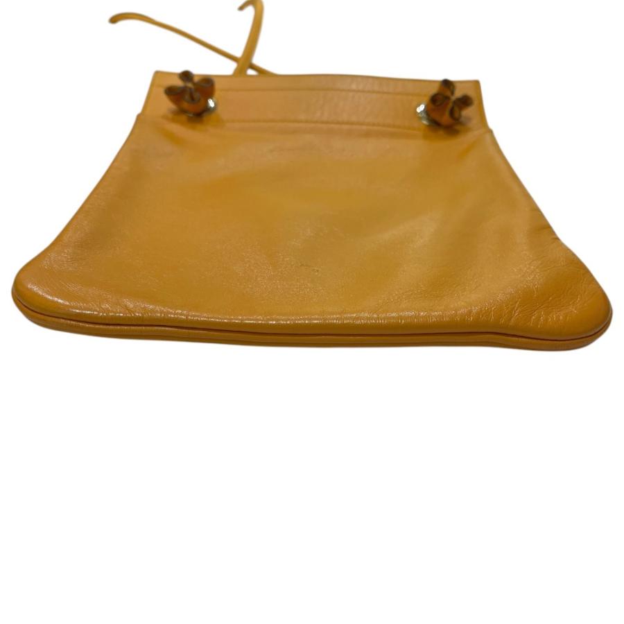 HERMES エルメス サックアリーヌミニ サックアリーヌ ミニ ポシェット 斜め掛け カバン ショルダーバッグ イエロー ユニセックス【中古】 | HERMES | 05