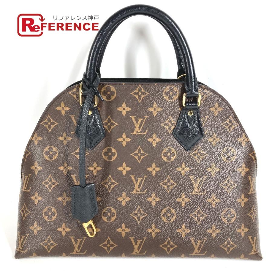 LOUIS VUITTON ルイヴィトン  M41780  アルマイントゥーバッグ カバン トートバッグ モノグラム ハンドバッグ ノワール ブラウン【中古】 | LOUIS VUITTON