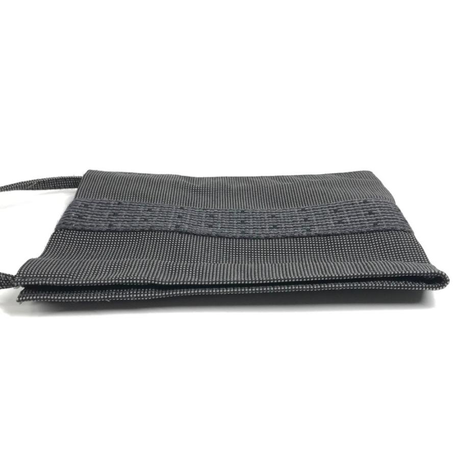 HERMES エルメス ロゴ カバン 斜め掛け ポシェット エールライン ショルダーバッグ グレー ユニセックス【中古】 | HERMES | 03