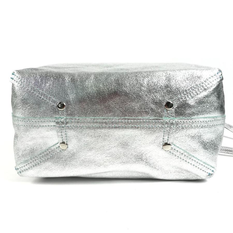 TIFFANY&Co. ティファニー ロゴ リバーシブル カバン トートバッグ  ポーチ付き ハンドバッグ シルバー ユニセックス【中古】 | TIFFANY&Co. | 04