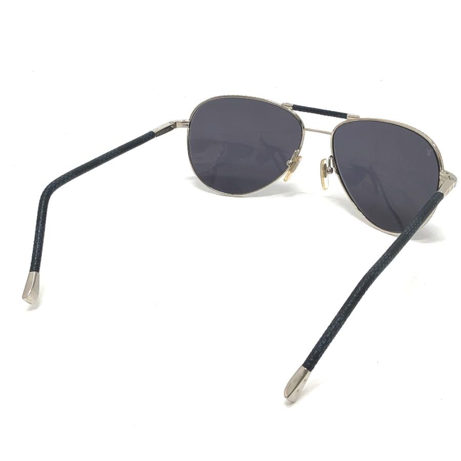LOUIS VUITTON ルイヴィトン Z0659U ティアドロップ パイロット 眼鏡 フルリム カラーレンズ サングラス シルバー メンズ【中古】 | LOUIS VUITTON | 01
