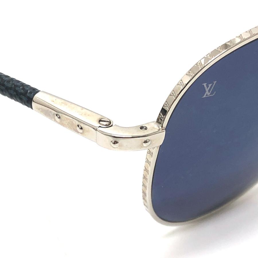 LOUIS VUITTON ルイヴィトン Z0659U ティアドロップ パイロット 眼鏡 フルリム カラーレンズ サングラス シルバー メンズ【中古】 | LOUIS VUITTON | 05