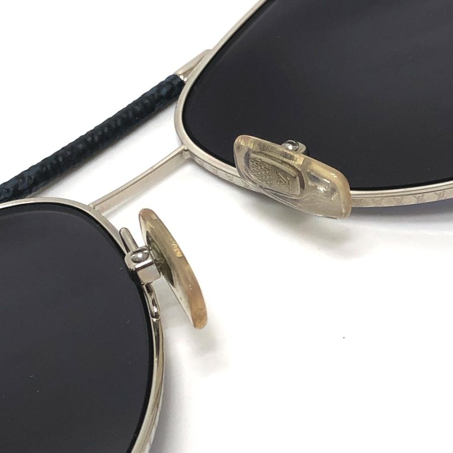 LOUIS VUITTON ルイヴィトン Z0659U ティアドロップ パイロット 眼鏡 フルリム カラーレンズ サングラス シルバー メンズ【中古】 | LOUIS VUITTON | 07