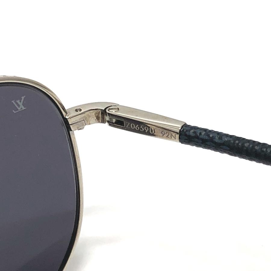 LOUIS VUITTON ルイヴィトン Z0659U ティアドロップ パイロット 眼鏡 フルリム カラーレンズ サングラス シルバー メンズ【中古】 | LOUIS VUITTON | 08