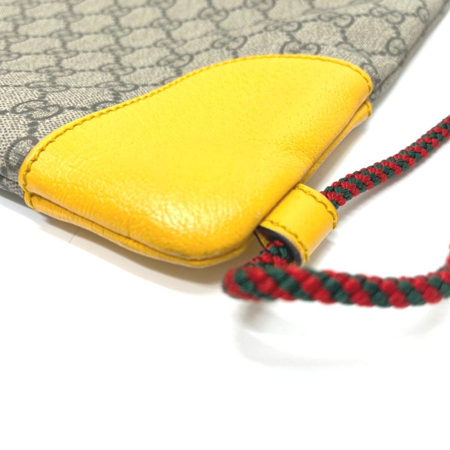 GUCCI グッチ 473872 キャットヘッド ドローストリングバックパック ナップサック GGスプリーム リュック ベージュ ユニセックス【中古】 | GUCCI | 02