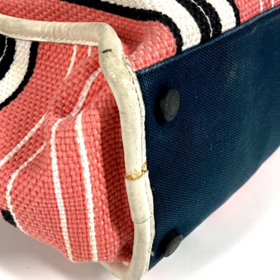 CHANEL シャネル CC ココマーク ロゴ 肩掛け カバン トートバッグ  クルーズライン  ショルダーバッグ ピンク レディース【中古】 | CHANEL | 06