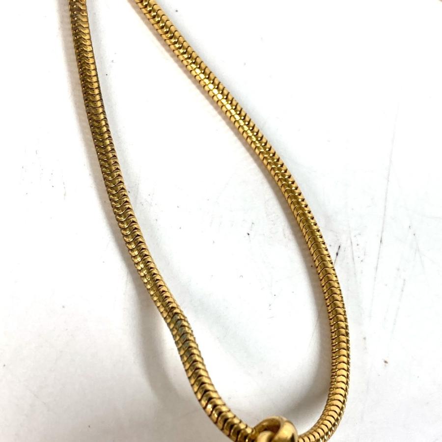 HERMES エルメス セリエ ウッドボール チェーン アクセサリー ネックレス ゴールド ユニセックス【中古】 | HERMES | 09