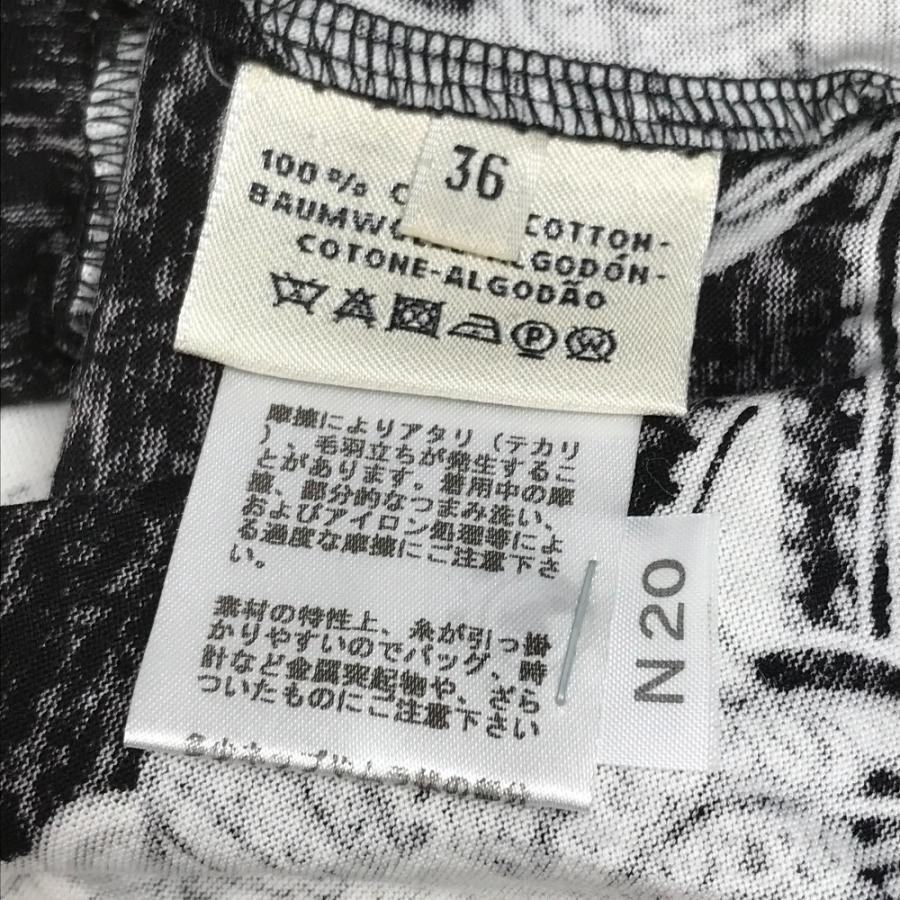 HERMES エルメス 総柄 ロゴ アパレル トップス 半袖 半袖Ｔシャツ ブラック レディース【中古】 | HERMES | 06