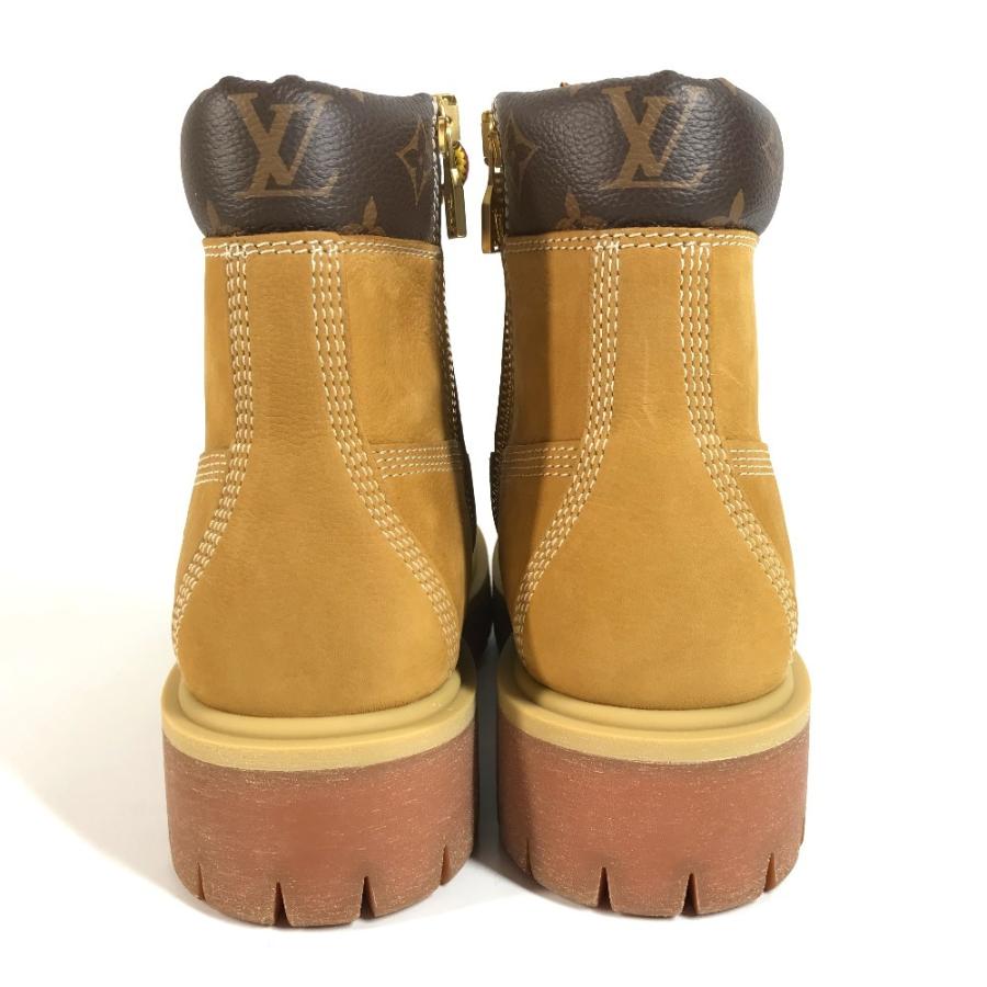 LOUIS VUITTON ルイヴィトン アンクルブーツ 靴 シューズ モノグラム LV × Timberland ティンバーランド ブーツ ベージュ メンズ【中古】 | LOUIS VUITTON | 02