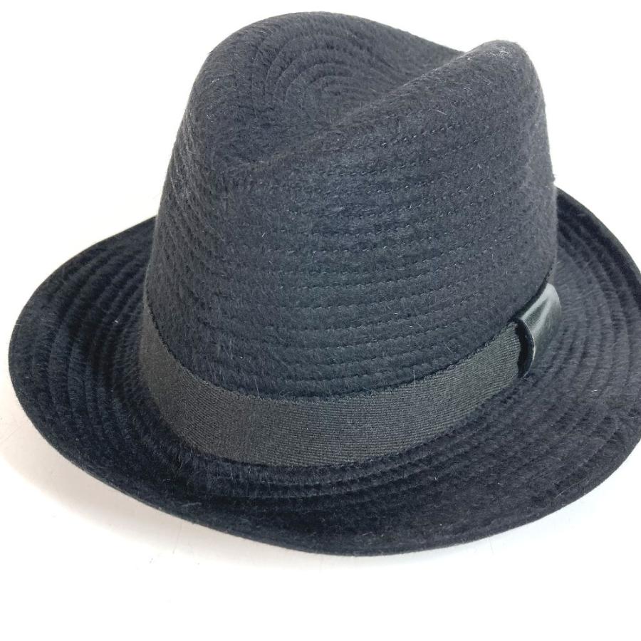 GUCCI グッチ ロゴ ハット帽 帽子 バケットハット ボブハット  ハット ブラック メンズ【中古】 | GUCCI | 01