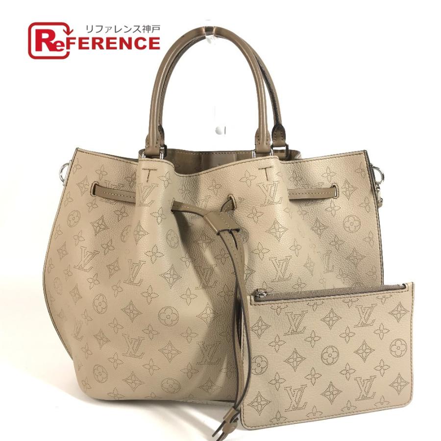 LOUIS VUITTON ルイヴィトン M54403 ジロラッタ カバン トートバッグ モノグラムマヒナ ハンドバッグ ガレ ベージュ レディース【中古】 | LOUIS VUITTON