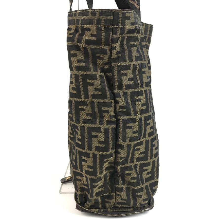 FENDI フェンディ ズッカ ロゴ 折り畳み エコバッグ カバン バッグ トートバッグ ハンドバッグ  ヴィンテージ ショルダーバッグ【中古】 | FENDI | 02