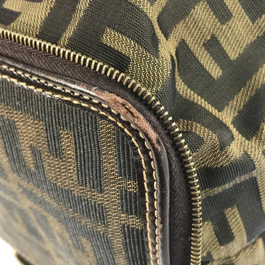 FENDI フェンディ ズッカ ロゴ 折り畳み エコバッグ カバン バッグ トートバッグ ハンドバッグ  ヴィンテージ ショルダーバッグ【中古】 | FENDI | 07