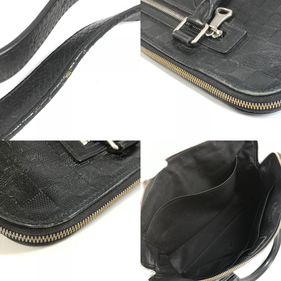 極美品 ルイヴィトン ダミエ ビジネスバック N41019 LOUIS VUITTON（ルイ・ヴィトン） N41019 アヴェニュー ショルダー