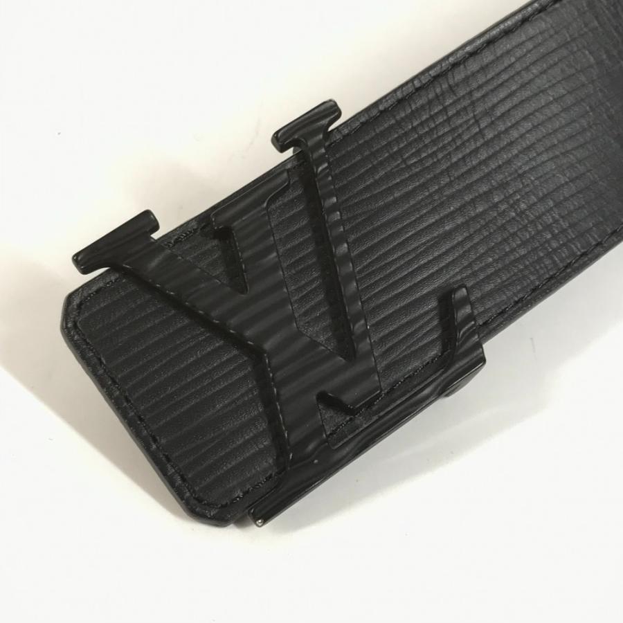 LOUIS VUITTON ルイヴィトン M9229V サンチュール LVイニシャル バックルベルト ボトムス用ベルト エピ ベルト ノワール ブラック【中古】 | LOUIS VUITTON | 01