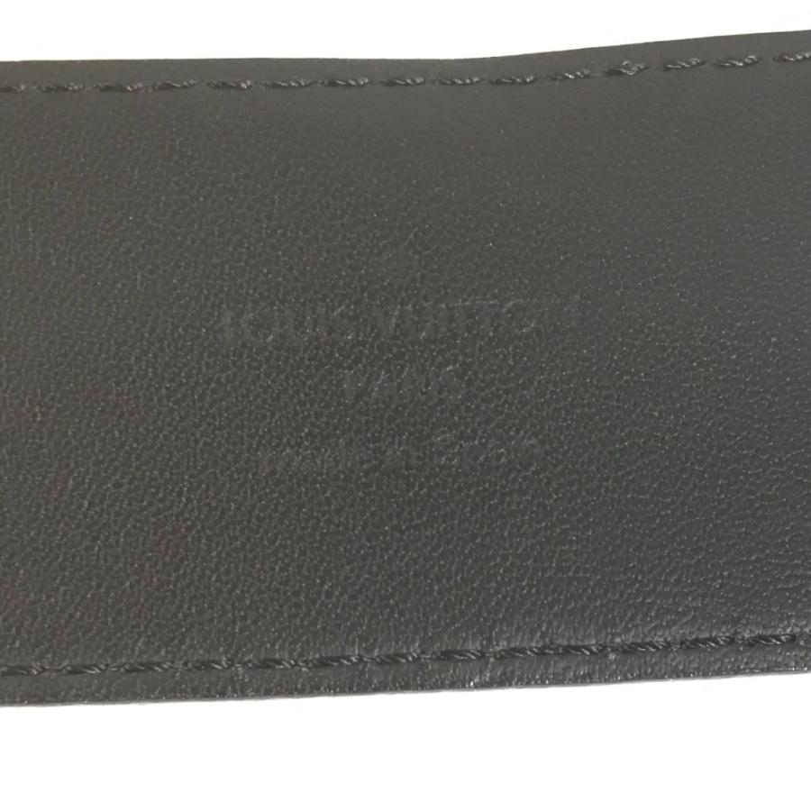 LOUIS VUITTON ルイヴィトン M9229V サンチュール LVイニシャル バックルベルト ボトムス用ベルト エピ ベルト ノワール ブラック【中古】 | LOUIS VUITTON | 04
