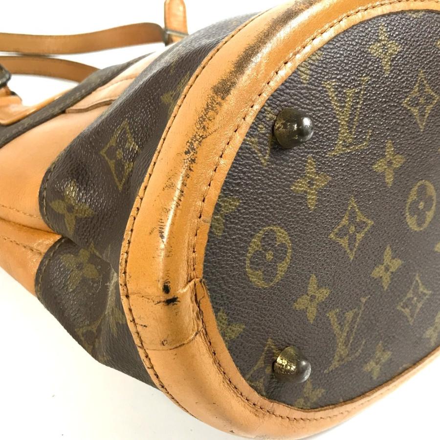 LOUIS VUITTON ルイヴィトン T42238 バケットPM  USA アメリカ 限定 トートバッグ カバン モノグラム  ハンドバッグ ブラウン 【中古】 | LOUIS VUITTON | 06
