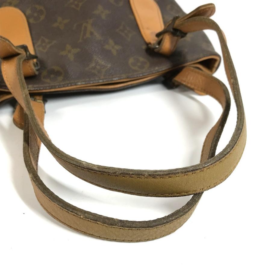 LOUIS VUITTON ルイヴィトン T42238 バケットPM  USA アメリカ 限定 トートバッグ カバン モノグラム  ハンドバッグ ブラウン 【中古】 | LOUIS VUITTON | 07