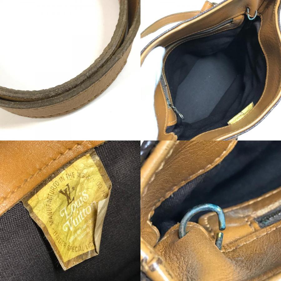 LOUIS VUITTON ルイヴィトン T42238 バケットPM  USA アメリカ 限定 トートバッグ カバン モノグラム  ハンドバッグ ブラウン 【中古】 | LOUIS VUITTON | 08