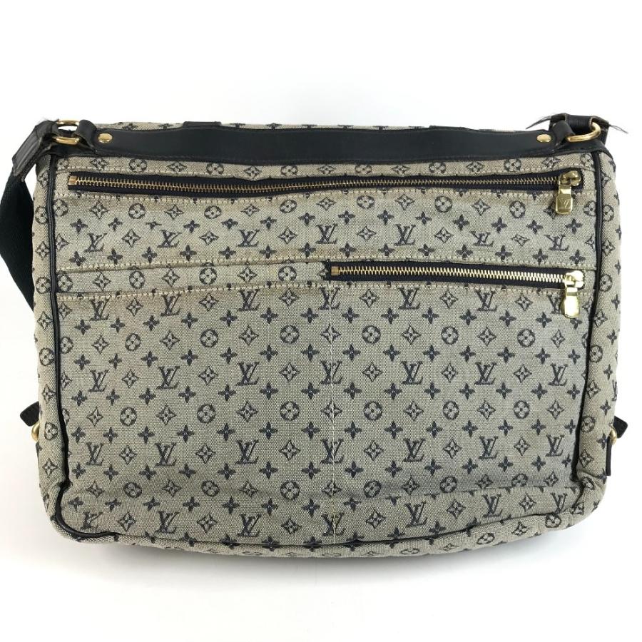 LOUIS VUITTON ルイヴィトン M42350  サックママン おむつ替えシート  マザーズバッグ モノグラムミニ ショルダーバッグ ネイビー【中古】 | LOUIS VUITTON | 01