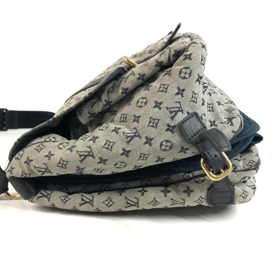 LOUIS VUITTON ルイヴィトン M42350  サックママン おむつ替えシート  マザーズバッグ モノグラムミニ ショルダーバッグ ネイビー【中古】 | LOUIS VUITTON | 02