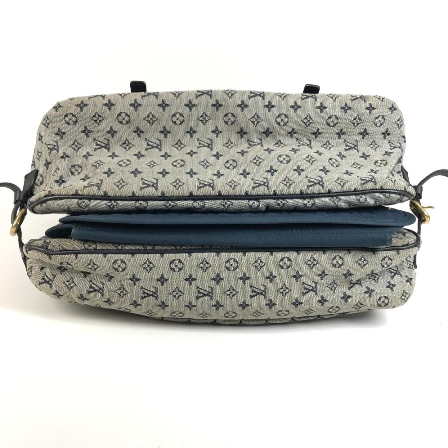 LOUIS VUITTON ルイヴィトン M42350  サックママン おむつ替えシート  マザーズバッグ モノグラムミニ ショルダーバッグ ネイビー【中古】 | LOUIS VUITTON | 04