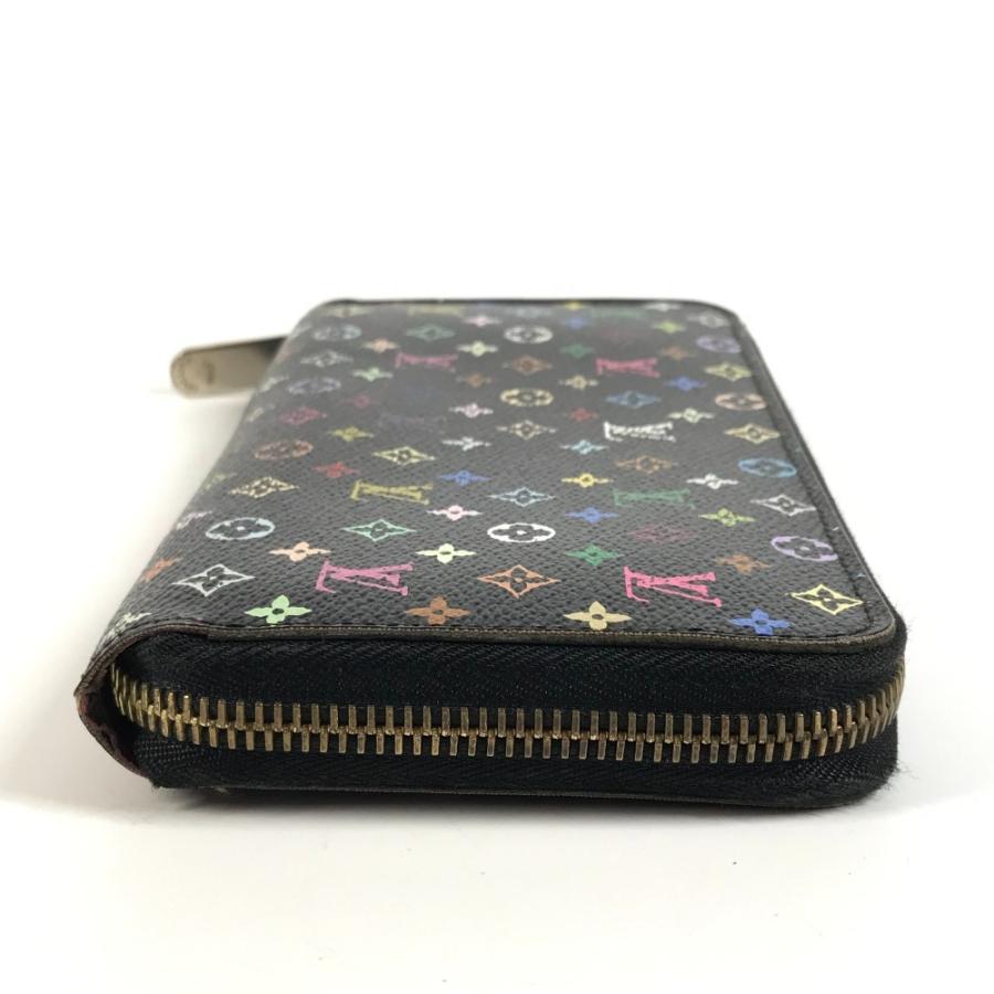 LOUIS VUITTON ルイヴィトン M60243  ジッピーウォレット  ロングウォレット モノグラムマルチカラー 長財布 ブラック【中古】 | LOUIS VUITTON | 02