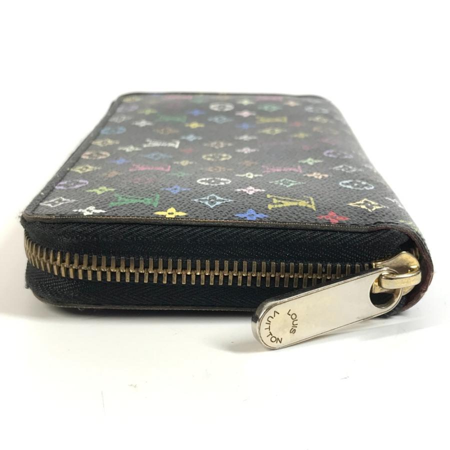 LOUIS VUITTON ルイヴィトン M60243  ジッピーウォレット  ロングウォレット モノグラムマルチカラー 長財布 ブラック【中古】 | LOUIS VUITTON | 03