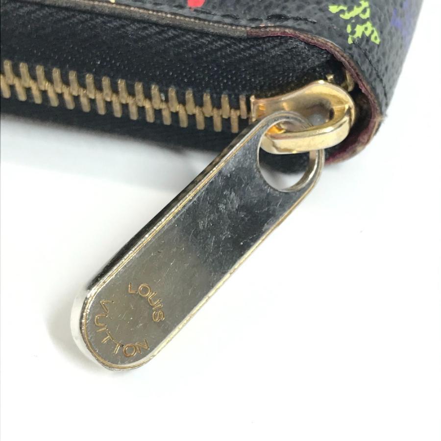 LOUIS VUITTON ルイヴィトン M60243  ジッピーウォレット  ロングウォレット モノグラムマルチカラー 長財布 ブラック【中古】 | LOUIS VUITTON | 06