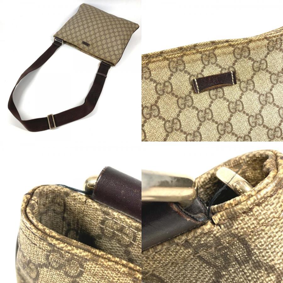 GUCCI（グッチ） 201446 GG ロゴ 斜め掛け カバン GGスプリーム