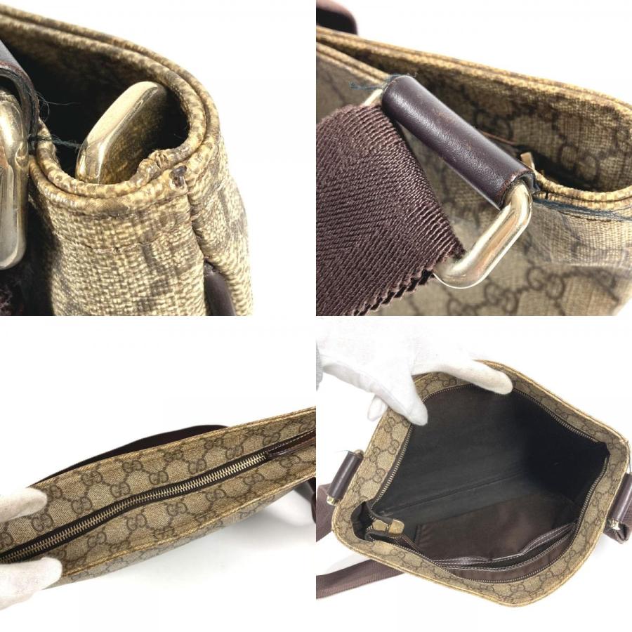 GUCCI（グッチ） 201446 GG ロゴ 斜め掛け カバン GGスプリーム 