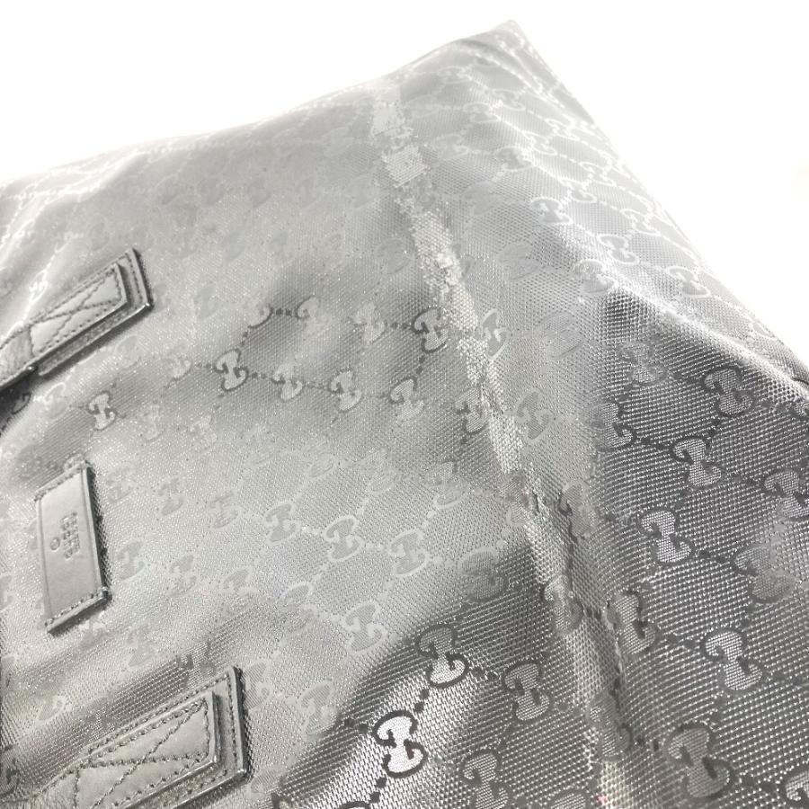 GUCCI グッチ 211137  GG ロゴ インプリメ カバン トートバッグ 肩掛け ショルダーバッグ ブラック ユニセックス【中古】 | GUCCI | 03