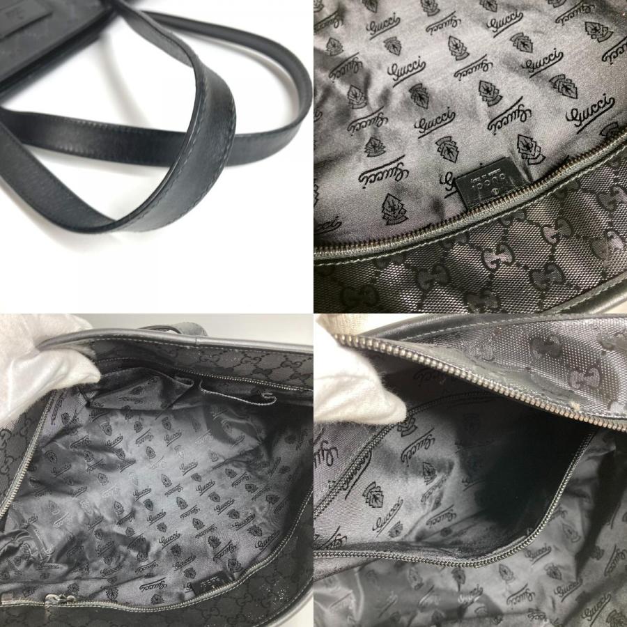 GUCCI グッチ 211137  GG ロゴ インプリメ カバン トートバッグ 肩掛け ショルダーバッグ ブラック ユニセックス【中古】 | GUCCI | 09