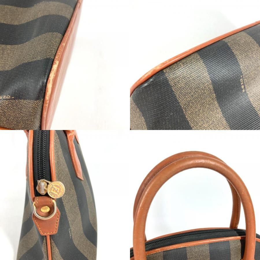 FENDI フェンディ ペカン カバン  トートバッグ  ヴィンテージ ハンドバッグ カーキ レディース【中古】 | FENDI | 08
