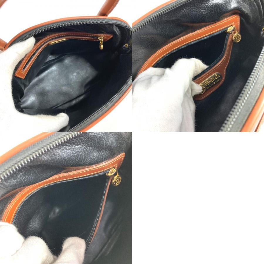 FENDI フェンディ ペカン カバン  トートバッグ  ヴィンテージ ハンドバッグ カーキ レディース【中古】 | FENDI | 09