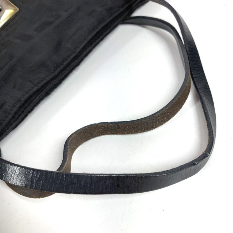 FENDI フェンディ FF ロゴ カバン トートバッグ ヴィンテージ ハンドバッグ ブラック ユニセックス【中古】 | FENDI | 07