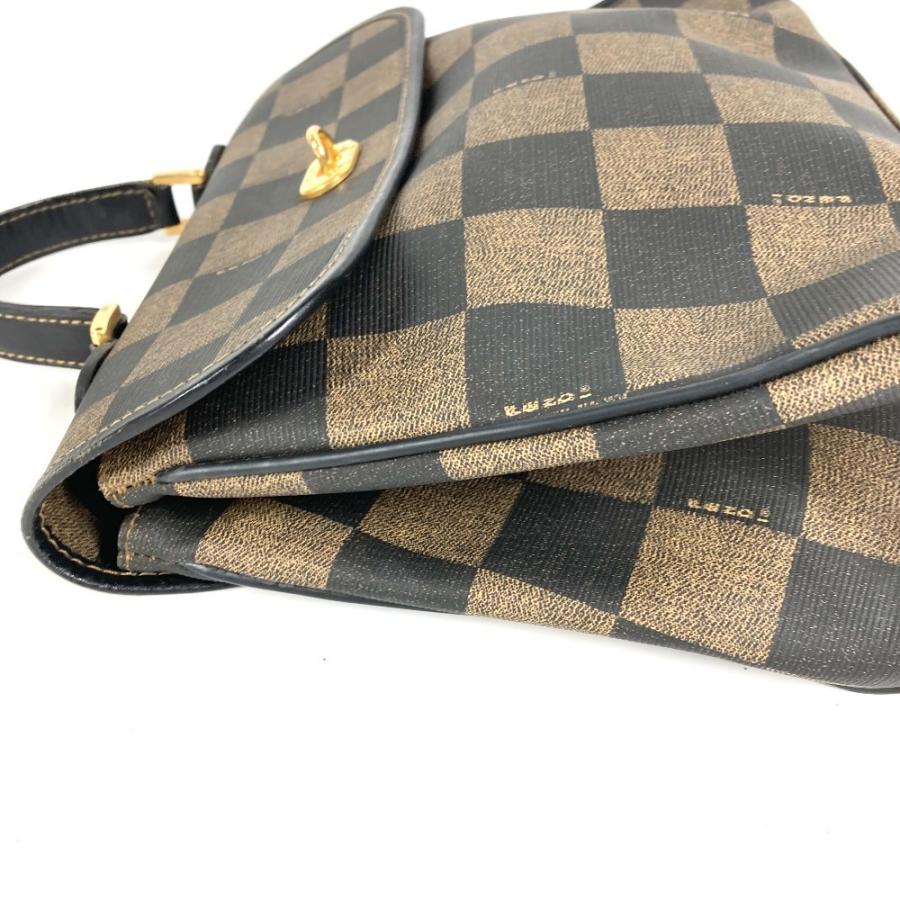 FENDI フェンディ ペカン ロゴ カバン トートバッグ ヴィンテージ ハンドバッグ ブラウン ユニセックス【中古】 | FENDI | 02