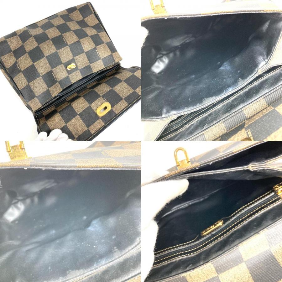 FENDI フェンディ ペカン ロゴ カバン トートバッグ ヴィンテージ ハンドバッグ ブラウン ユニセックス【中古】 | FENDI | 08